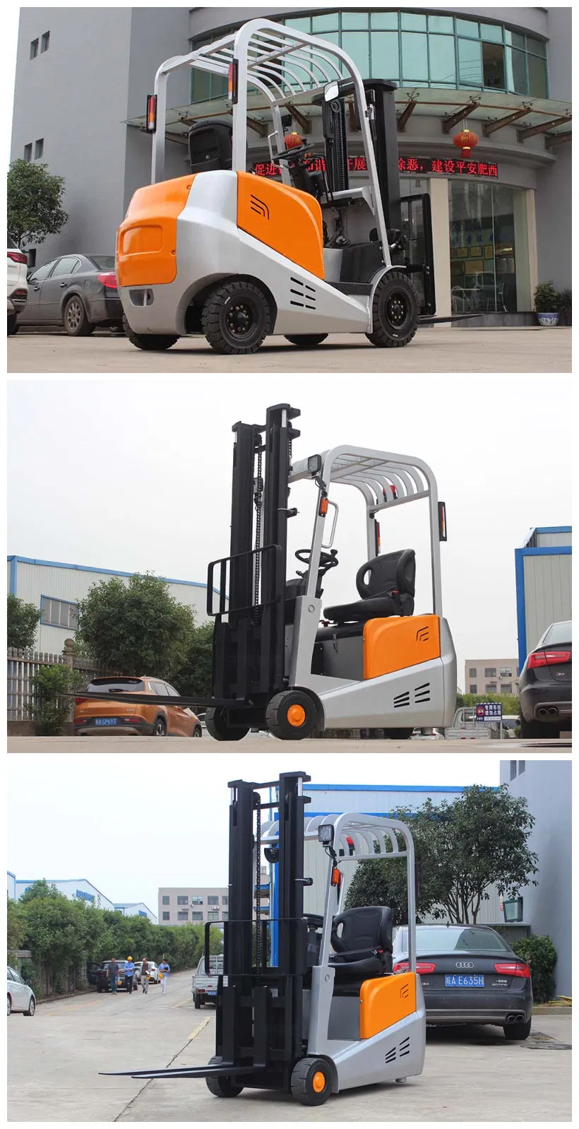 2 Tons 3 Tons Forklift Truck Forklift Parts Electric Forklift Forks with CE